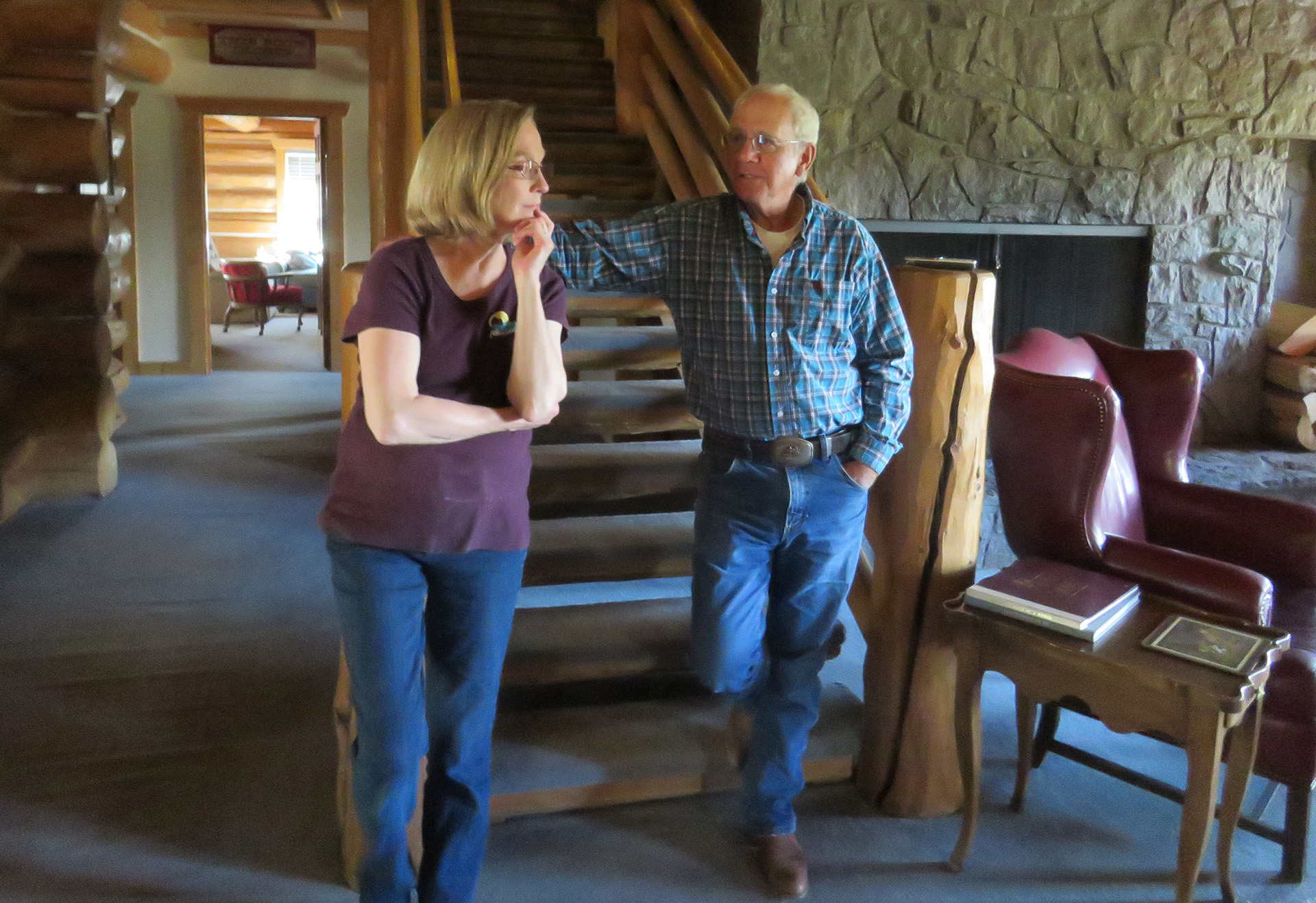 Karen and Steve Simmons at Aspen Ridge Resort.